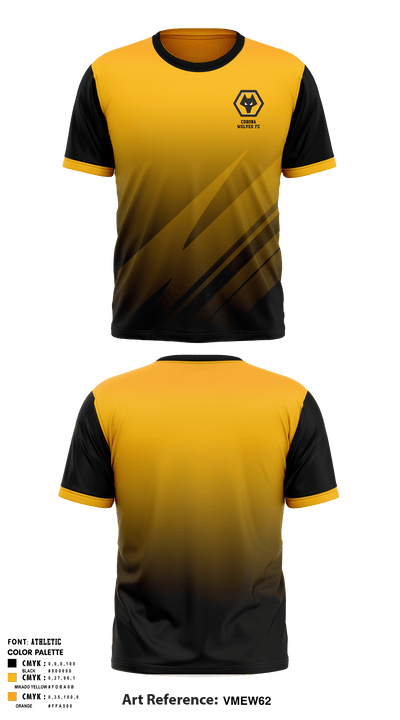 Corona wolves fc 30076997 Short Sleeve Performance Shirt - 1