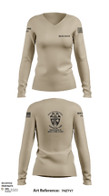 Service Aide 89628697 Women's Long Sleeve V-neck Shirt - 93