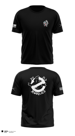 Old School Cotton Feel Shirt, 3RD PLT, ALPHA COMPANY, 2ND CAVALRY 5TH REGIMENT, Army, Teamtime, Team time, sublimation, custom sports apparel, team uniforms, spirit wear, spiritwear, sports uniforms, custom shirts, team store, custom team store, fundraiser sports, apparel fundraiser