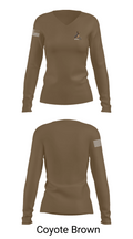 FBI 13370417 Women's Long Sleeve V-neck Shirt - 16