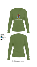 322 civil affairs brigade 15176407 Women's Long Sleeve V-neck Shirt - 42