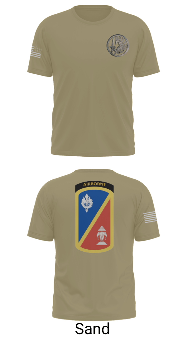 Old School Cotton Feel Shirt, 1st Det. Royal Lao Airborne, Army, Teamtime, Team time, sublimation, custom sports apparel, team uniforms, spirit wear, spiritwear, sports uniforms, custom shirts, team store, custom team store, fundraiser sports, apparel fundraiser