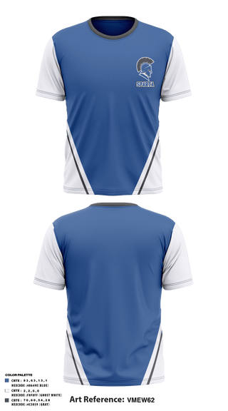 Short Sleeve Performance Shirt, Sparta, Track & Field, Teamtime, Team time, sublimation, custom sports apparel, team uniforms, spirit wear, spiritwear, sports uniforms, custom shirts, team store, custom team store, fundraiser sports, apparel fundraiser