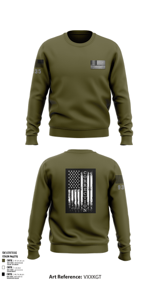 Crew Neck Sweatshirt, 285Corrections, , Teamtime, Team time, sublimation, custom sports apparel, team uniforms, spirit wear, spiritwear, sports uniforms, custom shirts, team store, custom team store, fundraiser sports, apparel fundraiser