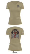 SEHNWU 1641965 Women's Short Sleeve V-neck Shirt - 88