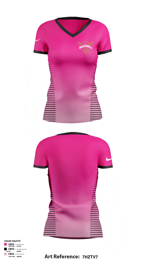 Women's Short Sleeve Vneck Shirt, Midwest elite, Women's Basketball, Teamtime, Team time, sublimation, custom sports apparel, team uniforms, spirit wear, spiritwear, sports uniforms, custom shirts, team store, custom team store, fundraiser sports, apparel fundraiser