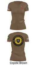 1st Battalion 15th Field Artillery 40296639 Women's Short Sleeve V-neck Shirt - 8