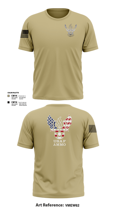 7th Munitions Sq 29669967 Short Sleeve Performance Shirt - 102
