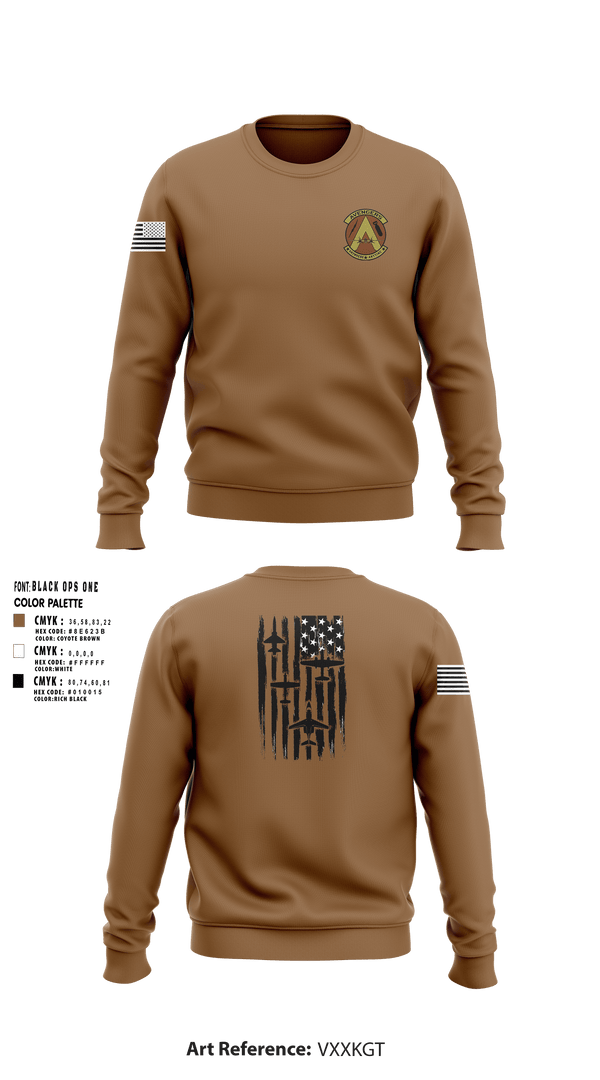 Crew Neck Sweatshirt, 340th Flying Training Group, Air Force, Teamtime, Team time, sublimation, custom sports apparel, team uniforms, spirit wear, spiritwear, sports uniforms, custom shirts, team store, custom team store, fundraiser sports, apparel fundraiser