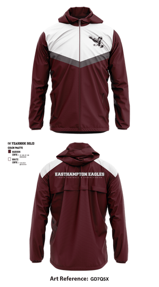 Windbreaker, Easthampton Eagles Youth Football & Cheerleading, Football, Teamtime, Team time, sublimation, custom sports apparel, team uniforms, spirit wear, spiritwear, sports uniforms, custom shirts, team store, custom team store, fundraiser sports, apparel fundraiser