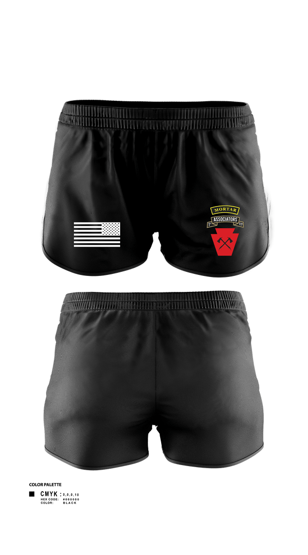 Women's Shorts, Aco 1-111th secfor1-111 MTR renew, National Guard, Teamtime, Team time, sublimation, custom sports apparel, team uniforms, spirit wear, spiritwear, sports uniforms, custom shirts, team store, custom team store, fundraiser sports, apparel fundraiser