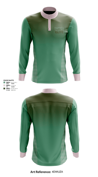 Wave Elite 85340083 Quarter Zip Jacket - 1