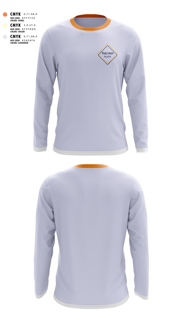 Long Sleeve Performance Shirt, The Unit, Men's Basketball, Teamtime, Team time, sublimation, custom sports apparel, team uniforms, spirit wear, spiritwear, sports uniforms, custom shirts, team store, custom team store, fundraiser sports, apparel fundraiser