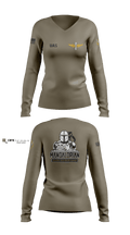 23rd BEB UAS 32441803 Women's Long Sleeve V-neck Shirt - 3