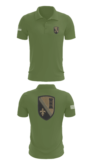 Short Sleeve Performance Polo, 844th ECC, National Guard, Teamtime, Team time, sublimation, custom sports apparel, team uniforms, spirit wear, spiritwear, sports uniforms, custom shirts, team store, custom team store, fundraiser sports, apparel fundraiser