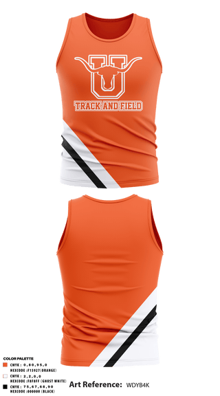 Tank Top, United Track and Field, Track & Field, Teamtime, Team time, sublimation, custom sports apparel, team uniforms, spirit wear, spiritwear, sports uniforms, custom shirts, team store, custom team store, fundraiser sports, apparel fundraiser