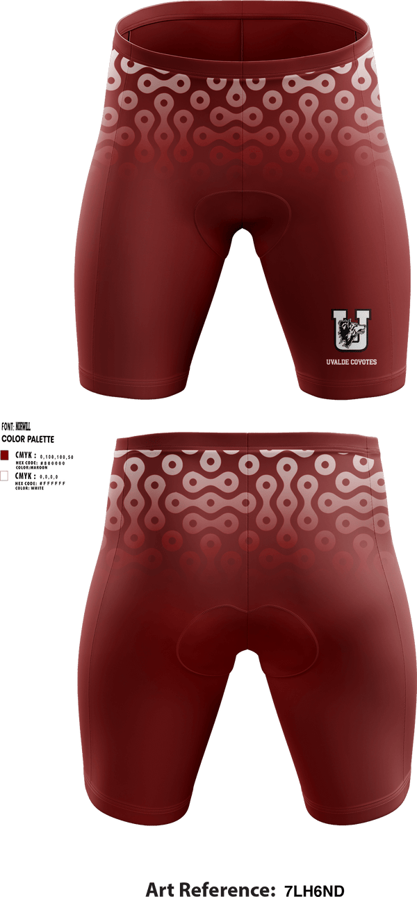 Men's Compression Shorts, Uvalde Coyotes, Wrestling, Teamtime, Team time, sublimation, custom sports apparel, team uniforms, spirit wear, spiritwear, sports uniforms, custom shirts, team store, custom team store, fundraiser sports, apparel fundraiser