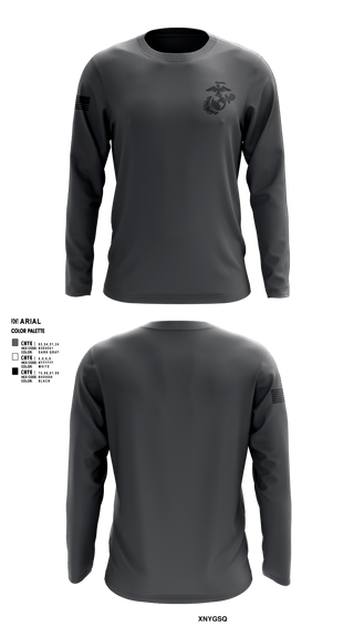 Long Sleeve Performance Shirt, 0311 Grunt, Marines, Teamtime, Team time, sublimation, custom sports apparel, team uniforms, spirit wear, spiritwear, sports uniforms, custom shirts, team store, custom team store, fundraiser sports, apparel fundraiser