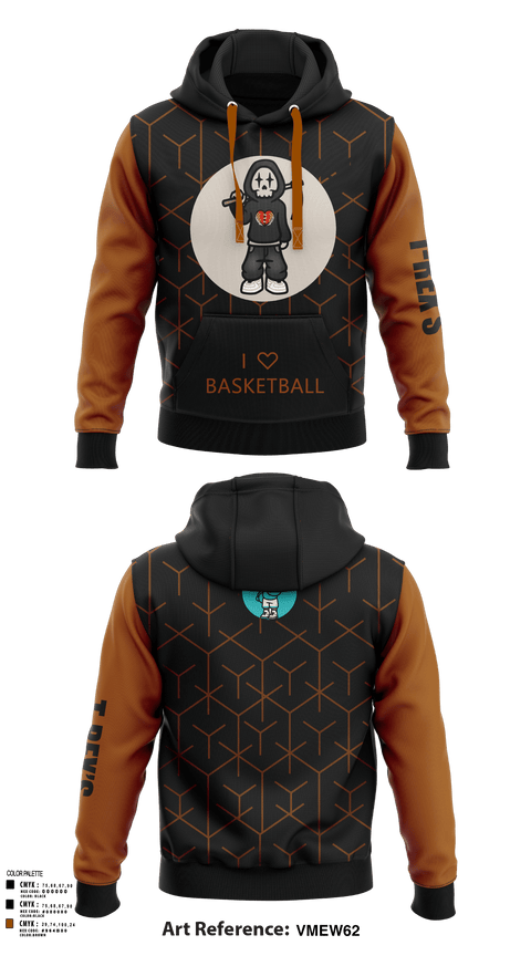 Hoodie, T-Rex’s, Men's Basketball, Teamtime, Team time, sublimation, custom sports apparel, team uniforms, spirit wear, spiritwear, sports uniforms, custom shirts, team store, custom team store, fundraiser sports, apparel fundraiser
