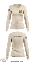 218th Maneuver brigade 66845411 Women's Long Sleeve V-neck Shirt - 3