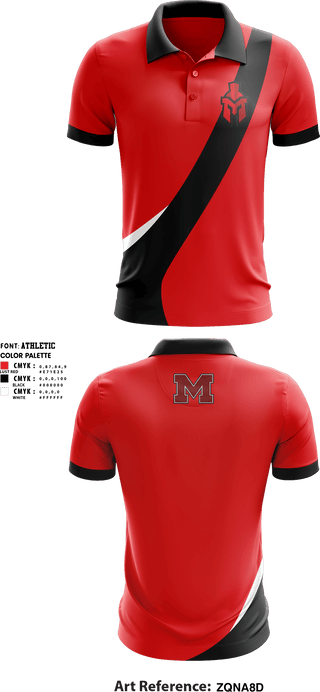 Short Sleeve Performance Polo, Redmen, Spirit Store, Teamtime, Team time, sublimation, custom sports apparel, team uniforms, spirit wear, spiritwear, sports uniforms, custom shirts, team store, custom team store, fundraiser sports, apparel fundraiser