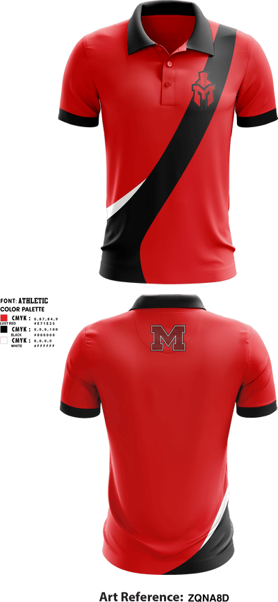 Redmen 61765245 Short Sleeve Performance Polo - 1