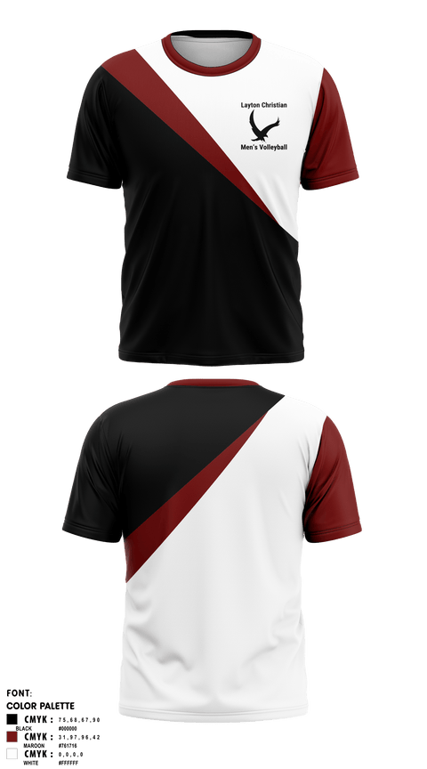Short Sleeve Performance Shirt, Eagles, Men's Volleyball, Teamtime, Team time, sublimation, custom sports apparel, team uniforms, spirit wear, spiritwear, sports uniforms, custom shirts, team store, custom team store, fundraiser sports, apparel fundraiser