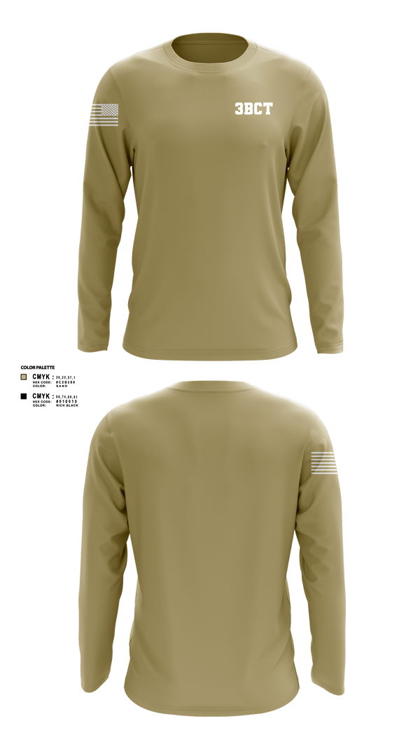 Long Sleeve Performance Shirt, S2 HHC 3BCT, Army, Teamtime, Team time, sublimation, custom sports apparel, team uniforms, spirit wear, spiritwear, sports uniforms, custom shirts, team store, custom team store, fundraiser sports, apparel fundraiser