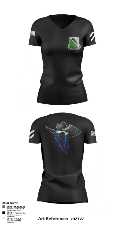 A-Co 2-69AR 86799985 Women's Short Sleeve V-neck Shirt - 3