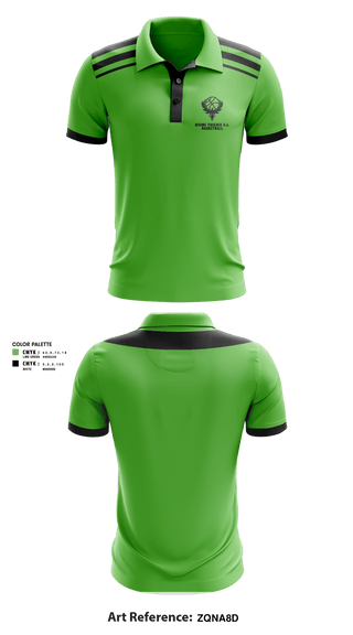 Short Sleeve Performance Polo, Rising Phoenix S.A., Men's Basketball, Teamtime, Team time, sublimation, custom sports apparel, team uniforms, spirit wear, spiritwear, sports uniforms, custom shirts, team store, custom team store, fundraiser sports, apparel fundraiser