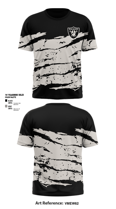 Drexel Hill Raiders 58954132 Short Sleeve Performance Shirt - 1