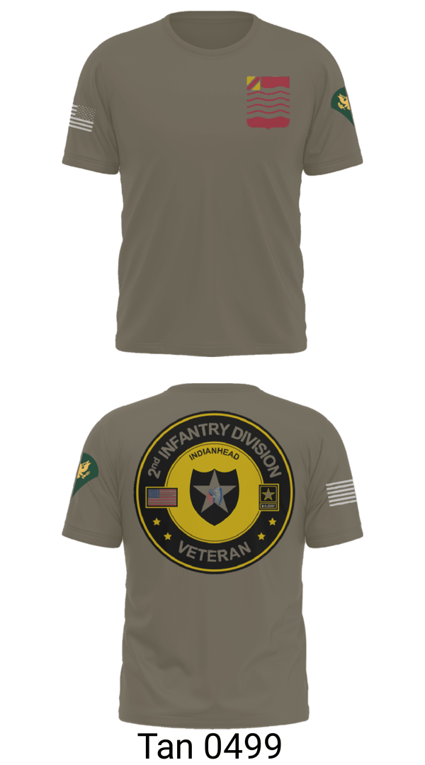 Old School Cotton Feel Shirt, 1st Battalion 15th Field Artillery, Army, Teamtime, Team time, sublimation, custom sports apparel, team uniforms, spirit wear, spiritwear, sports uniforms, custom shirts, team store, custom team store, fundraiser sports, apparel fundraiser