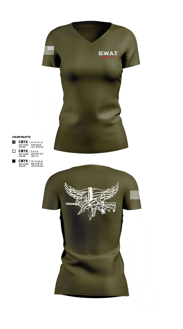 Women's Short Sleeve Vneck Shirt, MONTVILLE SERT, Police, Teamtime, Team time, sublimation, custom sports apparel, team uniforms, spirit wear, spiritwear, sports uniforms, custom shirts, team store, custom team store, fundraiser sports, apparel fundraiser