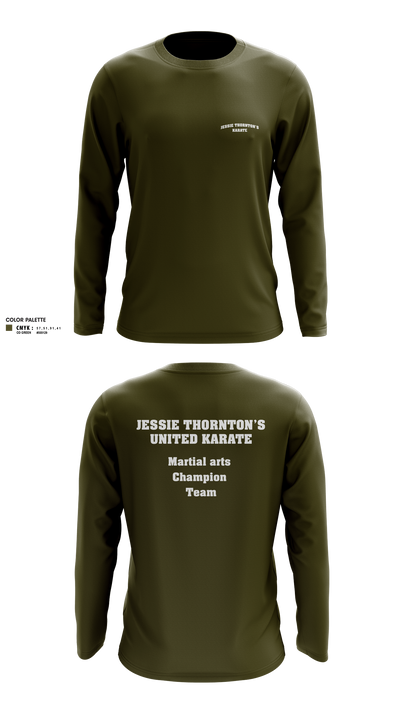 JESSIE THORNTON’S KARATE 36275676 Long Sleeve Performance Shirt 1