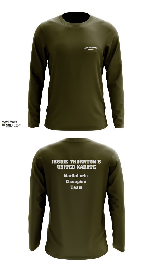 Long Sleeve Performance Shirt, JESSIE THORNTON’S KARATE, , Teamtime, Team time, sublimation, custom sports apparel, team uniforms, spirit wear, spiritwear, sports uniforms, custom shirts, team store, custom team store, fundraiser sports, apparel fundraiser