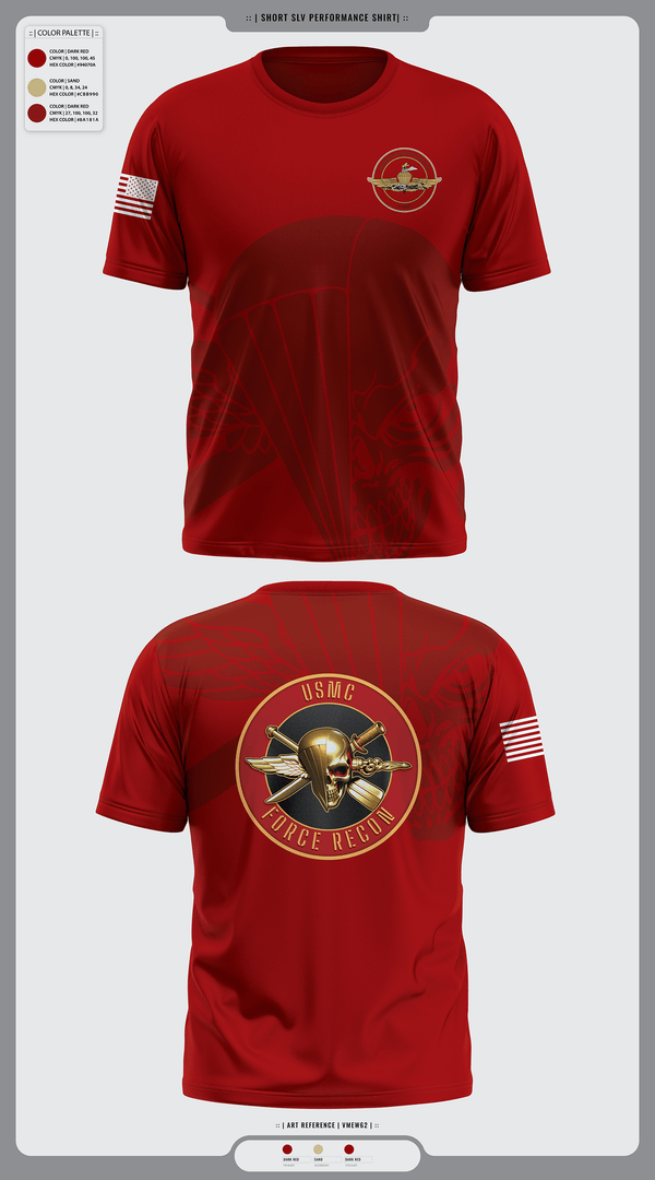 Short Sleeve Performance Shirt, 2nd Force Reconnaissance, Marines, Teamtime, Team time, sublimation, custom sports apparel, team uniforms, spirit wear, spiritwear, sports uniforms, custom shirts, team store, custom team store, fundraiser sports, apparel fundraiser