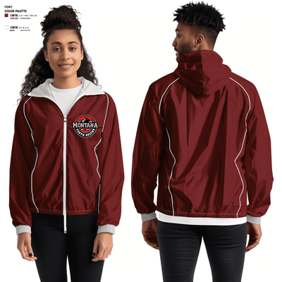 montana youth soccer 485873 Windbreaker - 2