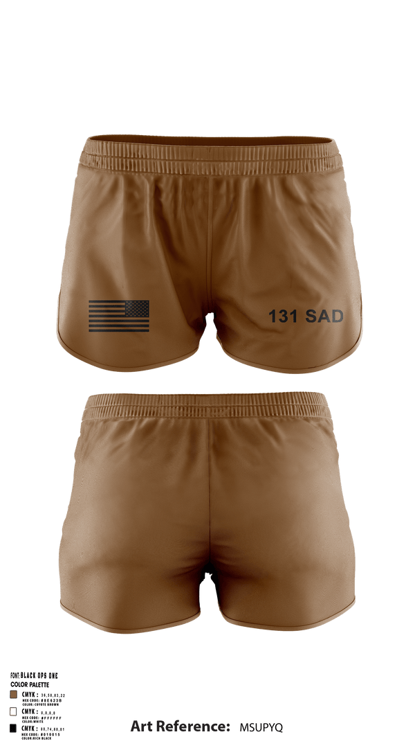 Ranger Panties, 131 SAD, Army, Teamtime, Team time, sublimation, custom sports apparel, team uniforms, spirit wear, spiritwear, sports uniforms, custom shirts, team store, custom team store, fundraiser sports, apparel fundraiser