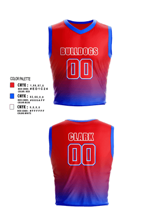 Mens Basketball Jersey, Bulldogs, Men's Basketball, Teamtime, Team time, sublimation, custom sports apparel, team uniforms, spirit wear, spiritwear, sports uniforms, custom shirts, team store, custom team store, fundraiser sports, apparel fundraiser