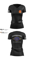 B/2-327th 24906475 Women's Short Sleeve V-neck Shirt - 1