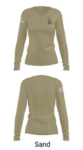 Ortiz 96148832 Women's Long Sleeve V-neck Shirt - 97
