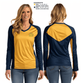 Big Valley Christian High School Volleyball 71301612 Women's Long Sleeve V-neck Shirt - 3