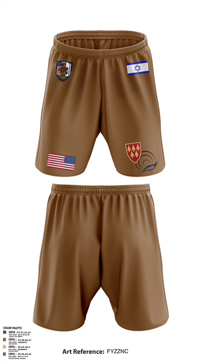 13TH Missile Defense Battery 47346318 Athletic Shorts With Pockets - 8
