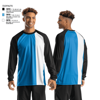 Long Sleeve Performance Shirt, South, Men's Basketball, Teamtime, Team time, sublimation, custom sports apparel, team uniforms, spirit wear, spiritwear, sports uniforms, custom shirts, team store, custom team store, fundraiser sports, apparel fundraiser