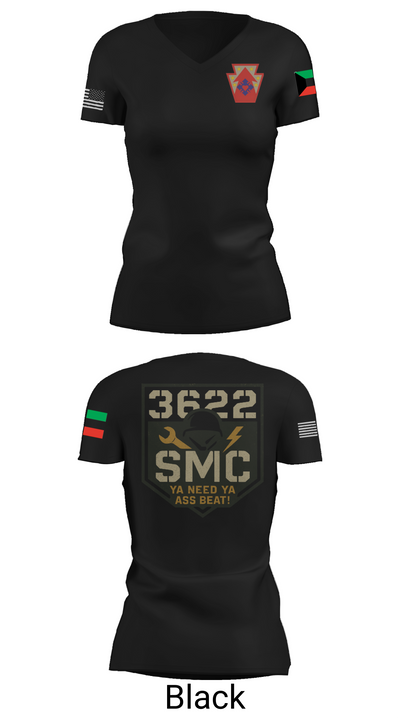 3622 SMC 47785047 Women's Short Sleeve V-neck Shirt - 28
