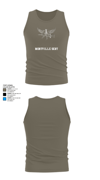 Tank Top, MONTVILLE SERT, Police, Teamtime, Team time, sublimation, custom sports apparel, team uniforms, spirit wear, spiritwear, sports uniforms, custom shirts, team store, custom team store, fundraiser sports, apparel fundraiser