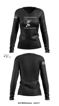 14 FS 8969391 Women's Long Sleeve V-neck Shirt - 1