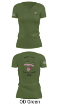 380th HVAC 14161864 Women's Short Sleeve V-neck Shirt - 48