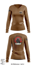441st Engineer Company 97843489 Women's Long Sleeve V-neck Shirt - 104