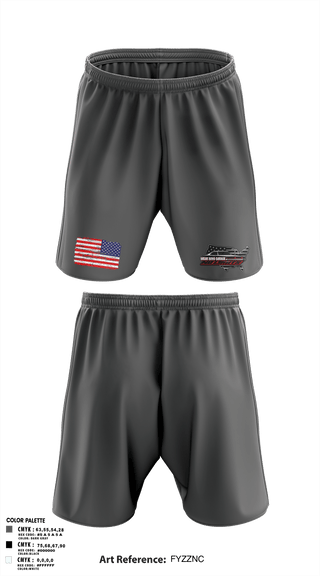 Athletic Shorts With Pockets, Brake Boss Garage, Marines, Teamtime, Team time, sublimation, custom sports apparel, team uniforms, spirit wear, spiritwear, sports uniforms, custom shirts, team store, custom team store, fundraiser sports, apparel fundraiser